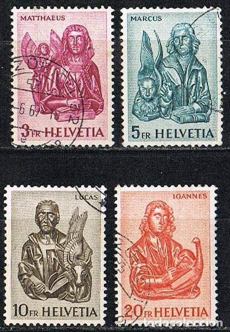 Sellos: Suiza Ivert 660 B/E, Apostoles - Foto 1