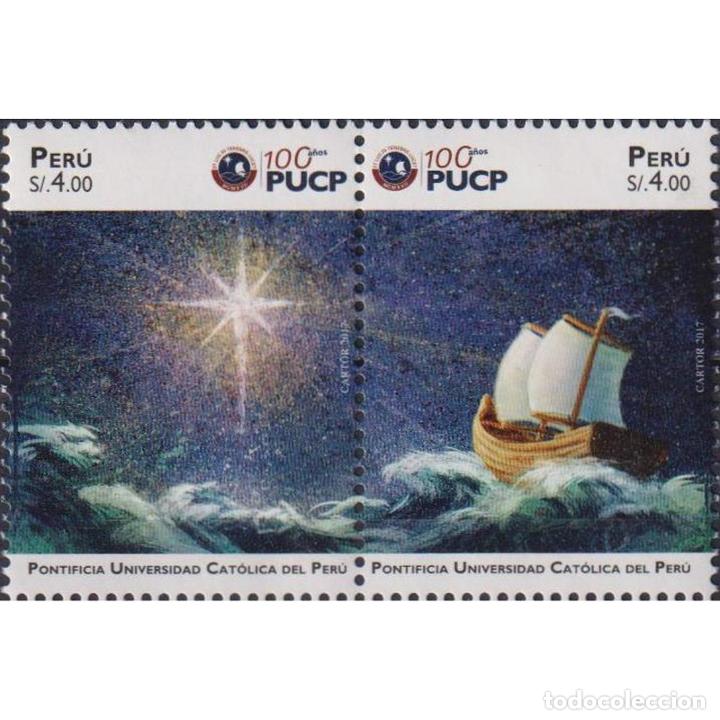 Sellos: ⚡ Discount Peru 2018 The 100th Anniversary of the PUCP - Pontifical Catholic University of Per - Foto 1 - 304399693