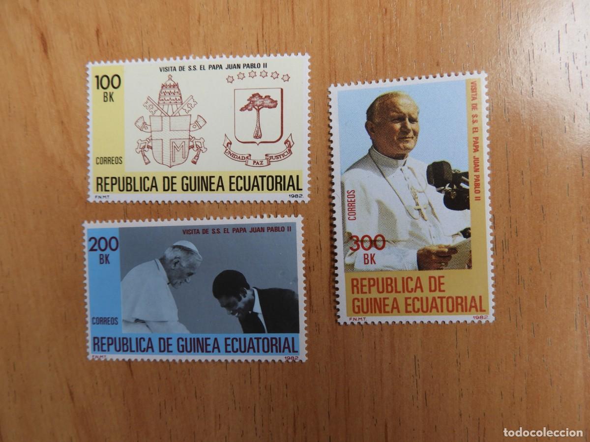 Sellos: SERIE VIAJE DEL PAPA - Foto 1