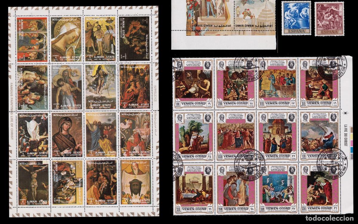 Sellos: 80 DIFFERENT CHRISTIAN WORLD STAMPS. - Foto 5