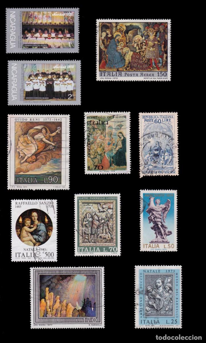 Sellos: 80 DIFFERENT CHRISTIAN WORLD STAMPS. - Foto 6