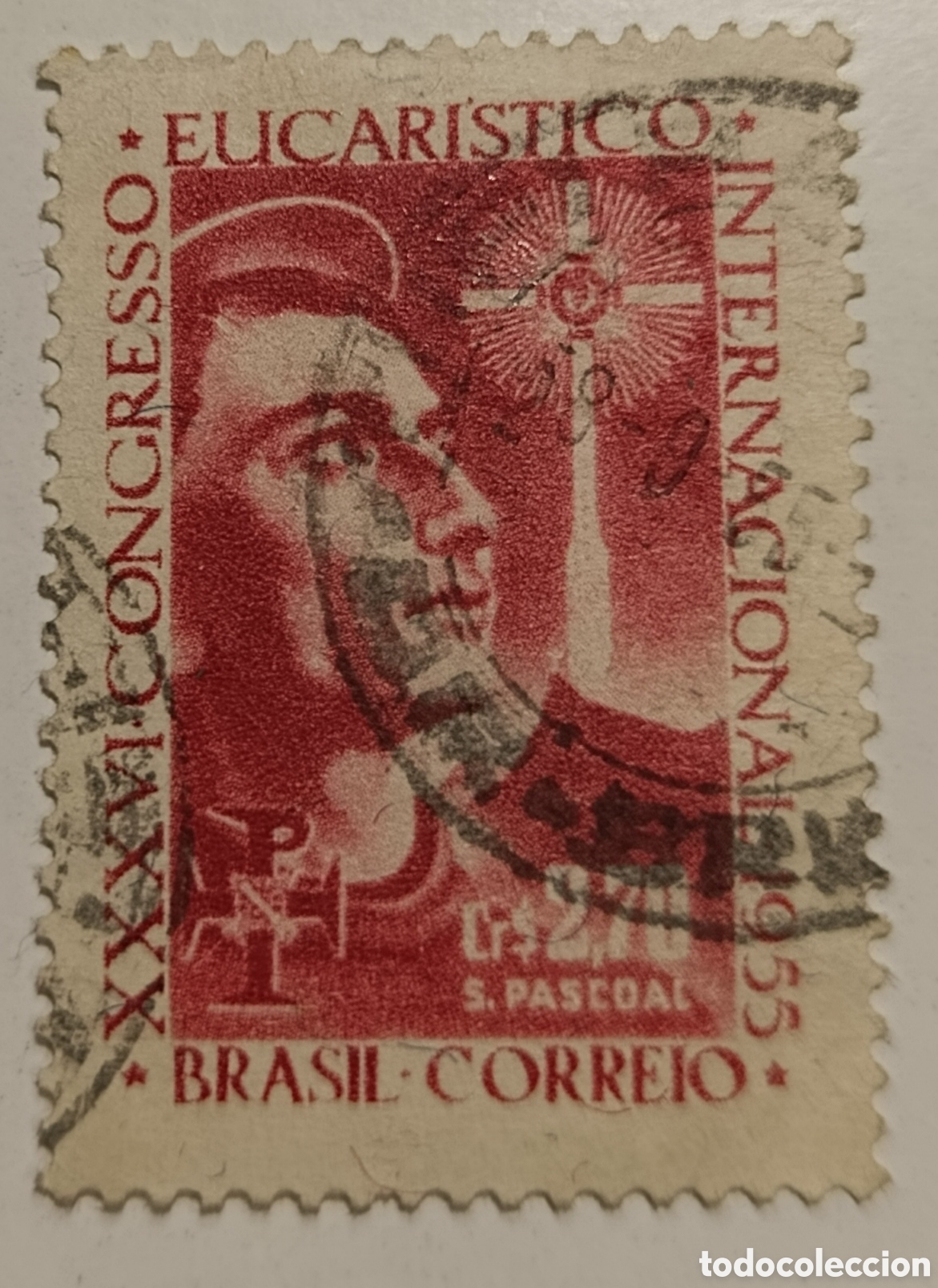 Sellos: BRASIL sello congreso eucar&iacute;stico - Foto 1