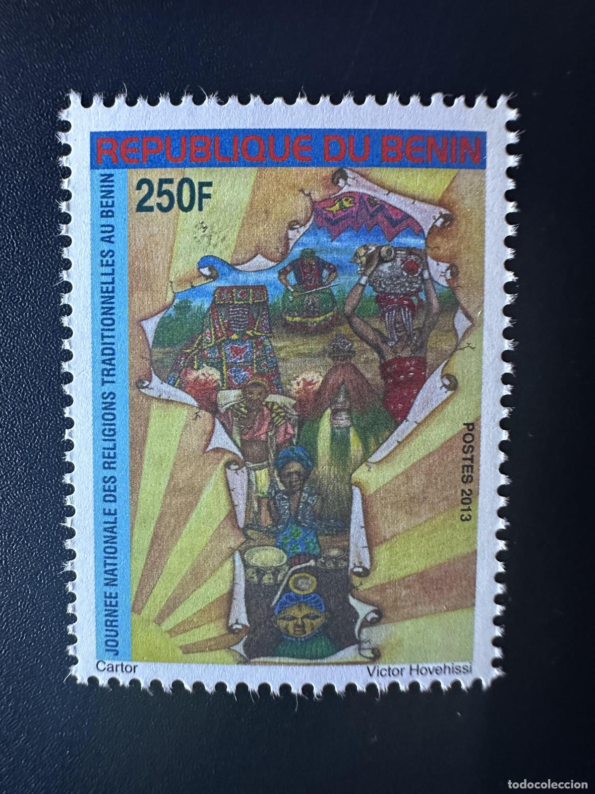 Sellos: Benin 2012/2013 Mi. 1656 250F D&iacute;a Nacional de las Religiones Tradicionales