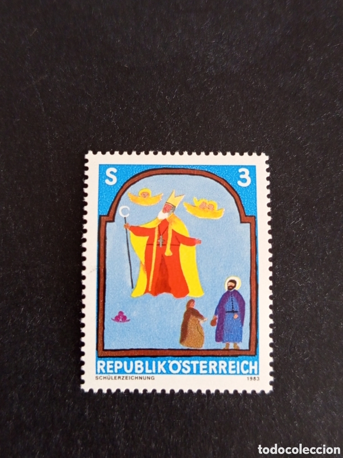 Sellos: AUSTRIA, 1983. san Nicol&aacute;s . Yvert 1590. Pedido m&iacute;nimo 3 &euro;. Ver fotos. Serie completa en nuevo