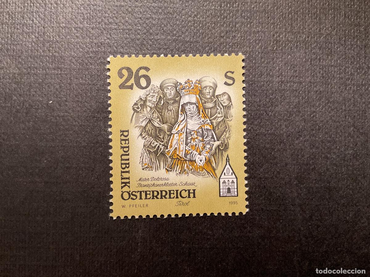 Sellos: AUSTRIA N&ordm; YVERT 1999*** A&Ntilde;O 1995. MONASTERIO FRANCISCANO DE SCHWAZ