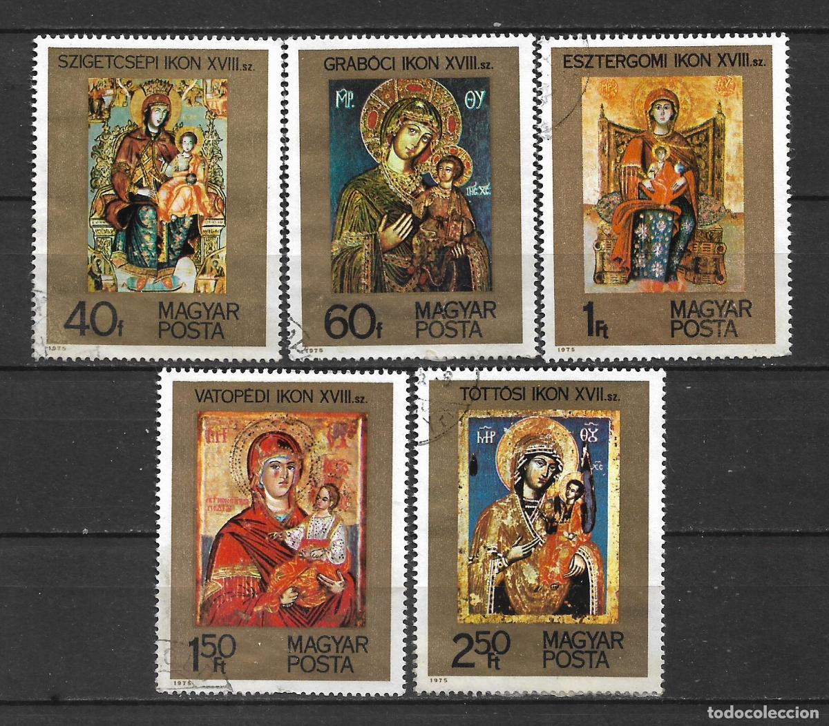 Sellos: hungria 1975 sellos usado religion - 22/10