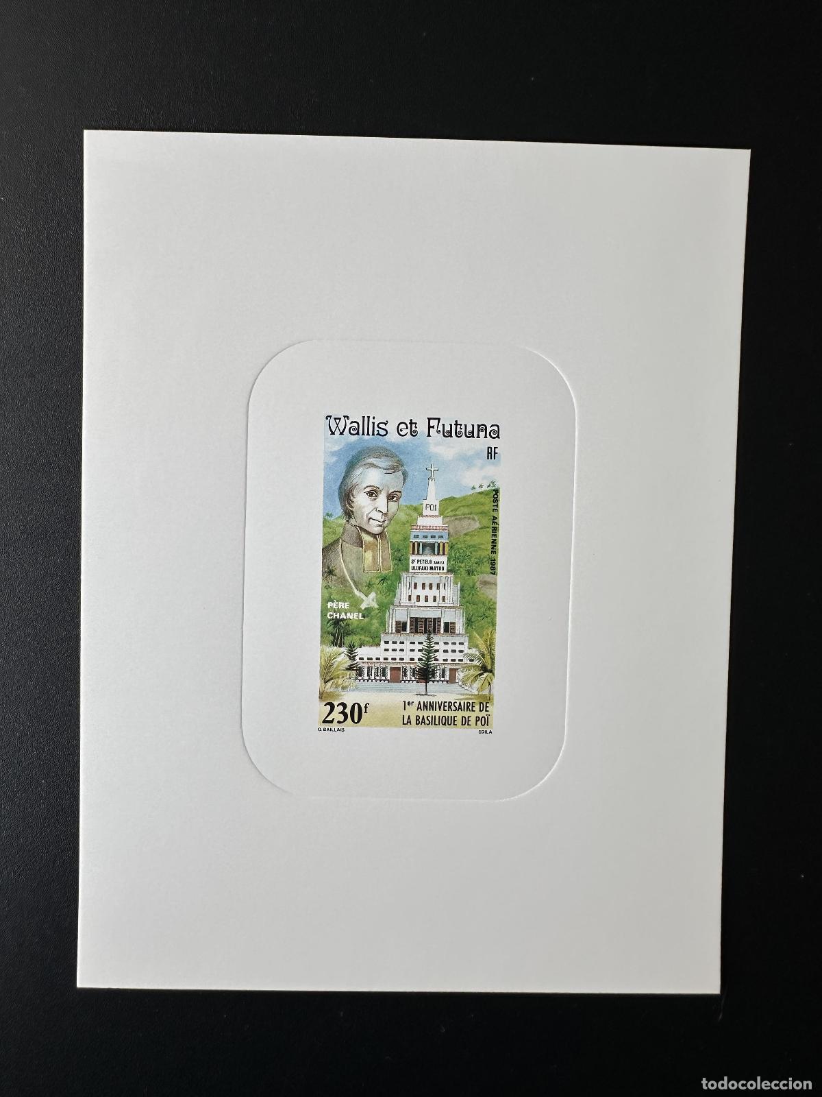 Sellos: Wallis y Futuna 1987 YT PA 155 a prueba de lujo Basilica Poi Architecture Religion