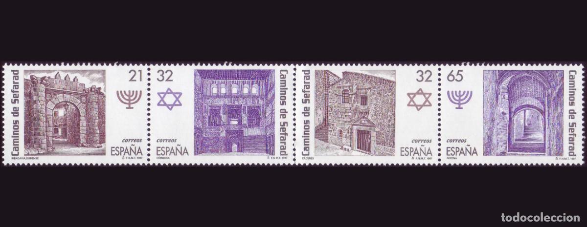 Sellos: 4v Espa&ntilde;a, 1997 | Jewish cultural heritage | Ed: 3520/3, Yv: 3095/8, Mi: 3361/4 MNH **