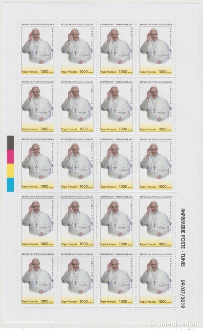 Stamps: Madagascar 2019 SHEET PLANK BOGEN Mi. 2716 Papa Francisco