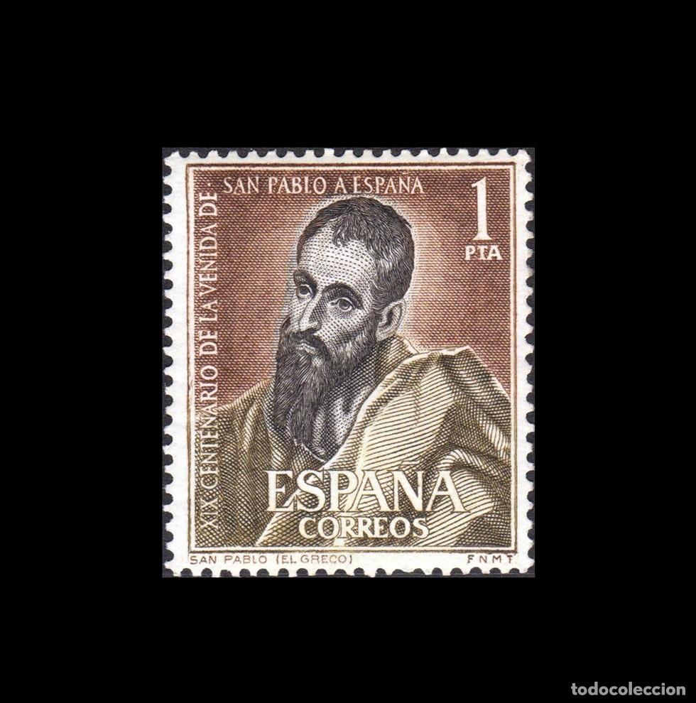 Sellos: Espa&ntilde;a 1963 | San Pablo (El Greco) | Ed 1493 - Yv 1150 - Mi 1377 - SG 1554 MNH **