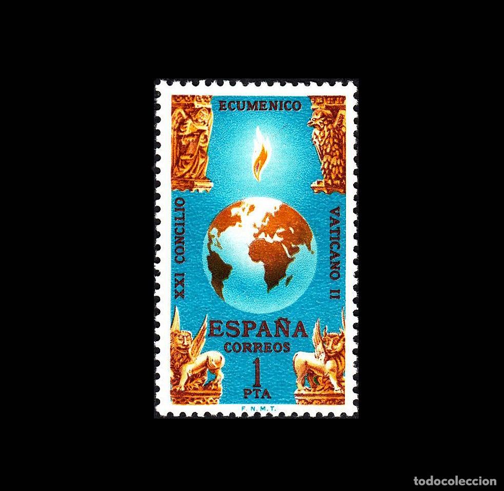 Sellos: Espa&ntilde;a 1965 | Concilio Vaticano II | Ed 1695 - Yv 1357 - Mi 1590 MNH **