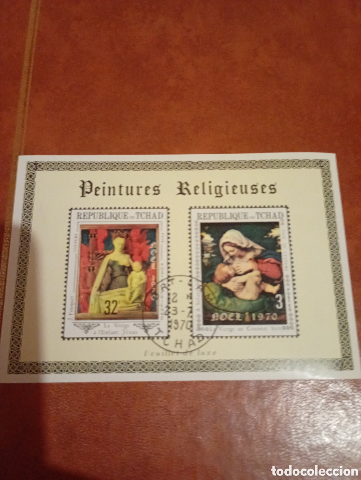 Sellos: Pinturas religi&oacute;n Chad