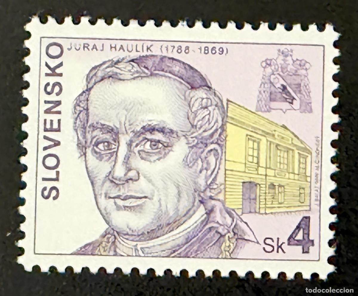 Briefmarken: Eslovaquia 1999 Mi. 331 emisi&oacute;n conjunta Juraj Haulik cardenal Zagreb