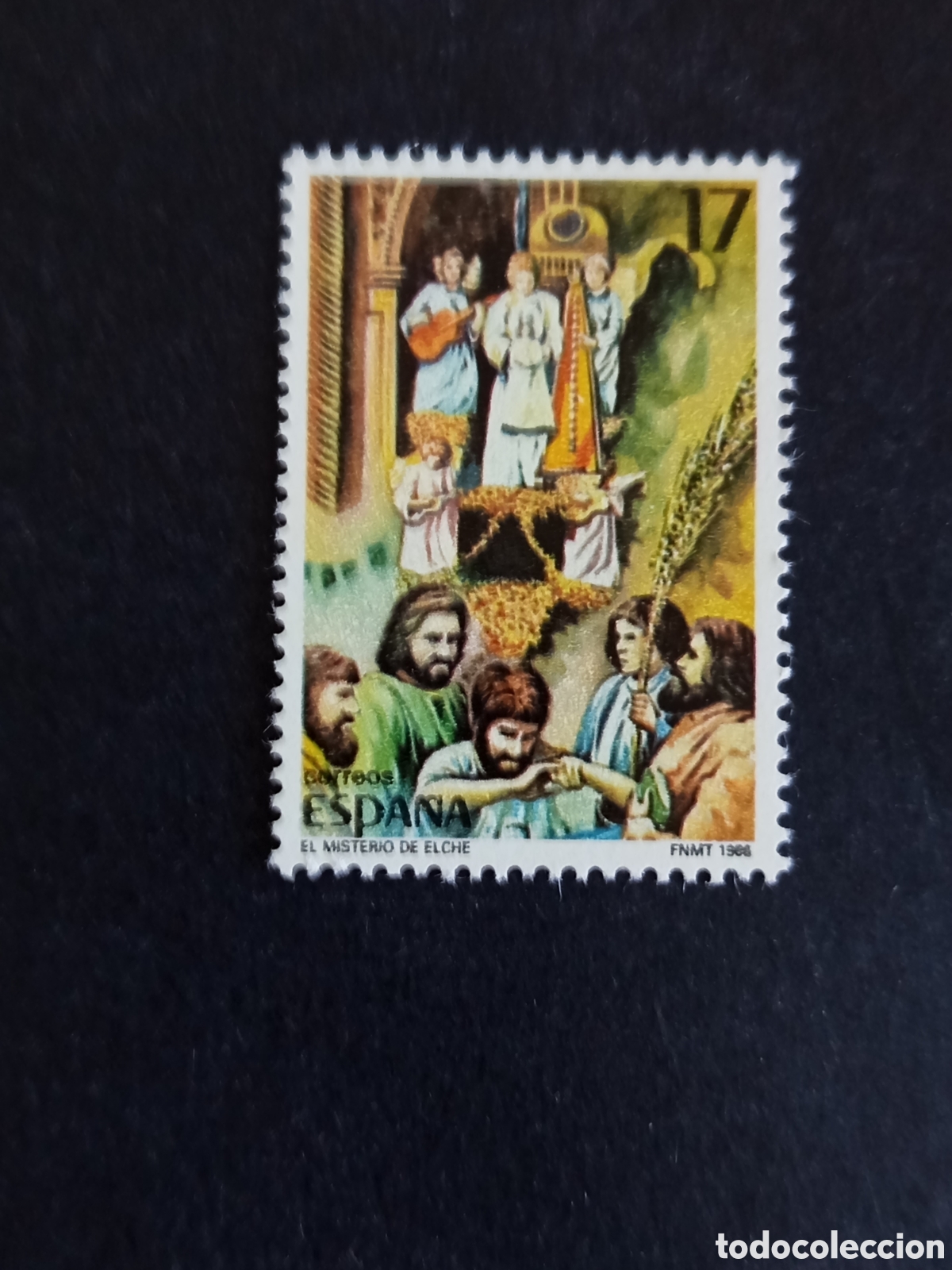 Stamps: Espa&ntilde;a, 1986. Misterio de Elche en nuevo. Ed. 2843. Pedido m&iacute;nimo 3 &euro;. Ver fotos.