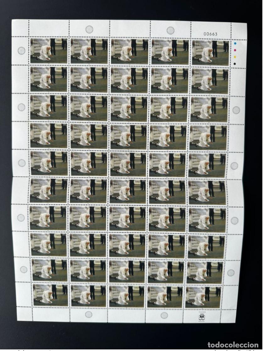 Stamps: Tanzania 2005 Mi. 4333 hoja Papa Juan Pablo II Papst Johannes