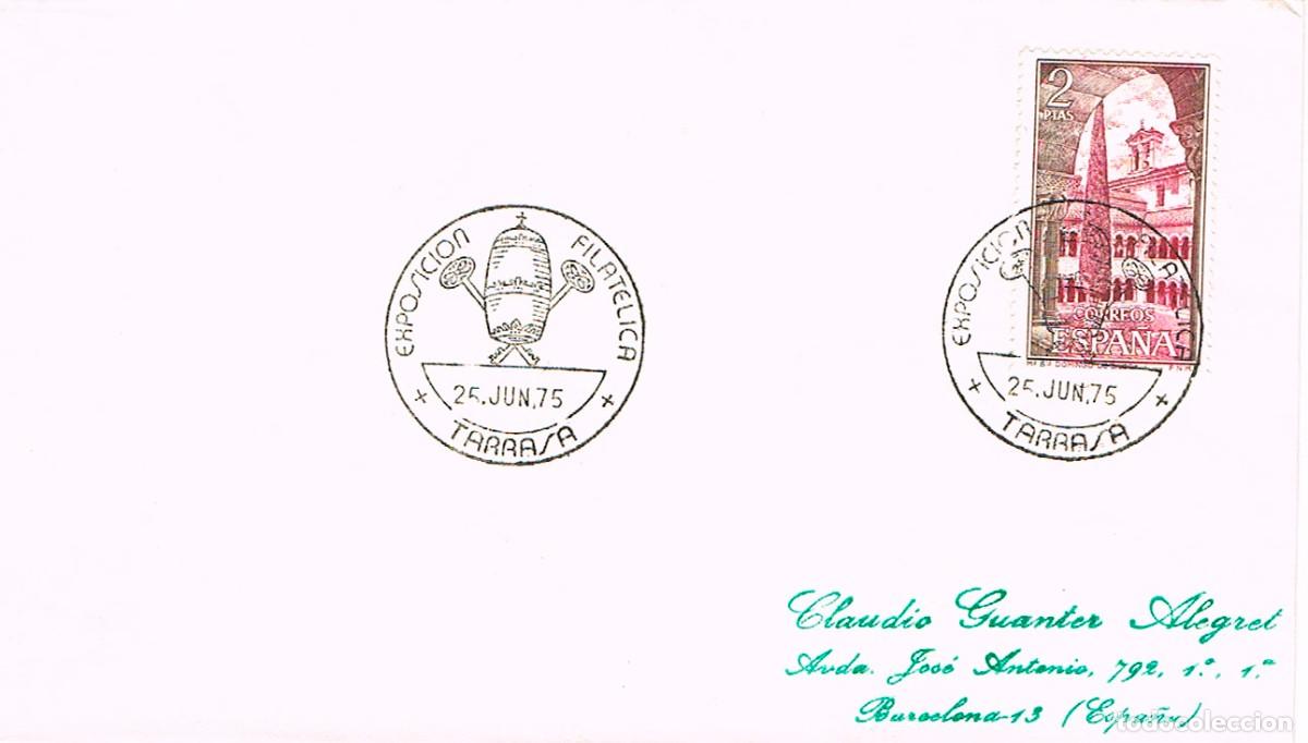 Sellos: A&Ntilde;O 1975, TARRASA, TIARA PAPAL, EXPOSICION FILATELICA