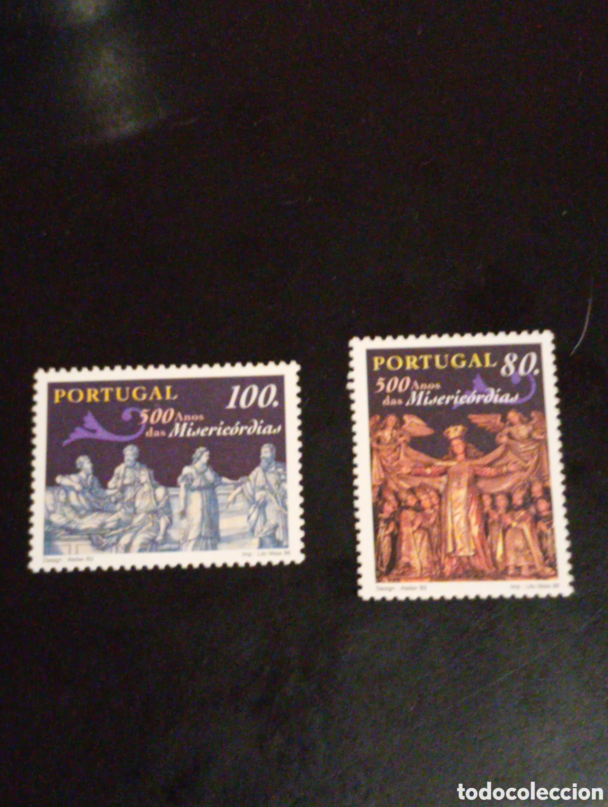 Sellos: PORTUGAL 1998 500 ANIVERSARIO DE LAS &rdquo;MISERICORDIAS