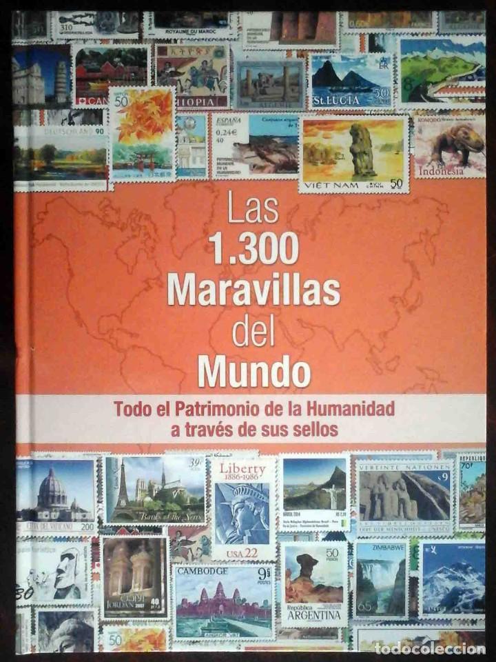 LAS 1300 MARAVILLAS DEL MUNDO - TODO EL PATRIMONIO DE LA HUMANIDAD A TRAVÉS DE SUS SELLOS. (Filatelia - Sellos - Reproducciones)