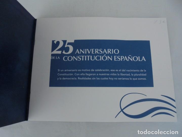 Sellos: TESTIMONIOS CON VALOR. 25 ANIVERSARIO DE LA CONSTITUCION ESPAÑOLA. CORREOS. SELLOS. LIBRO COMPLETO. - Foto 3 - 206841935