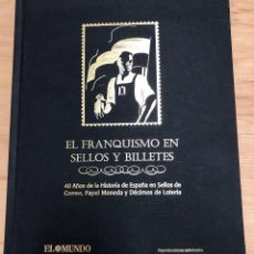 Sellos: EL FRANQUISMO EN SELLOS Y BILLETES. 40 AÑOS DE LA HISTORIA DE ESPAÑA. PUBLICADO POR EL MUNDO. Lote 313167683