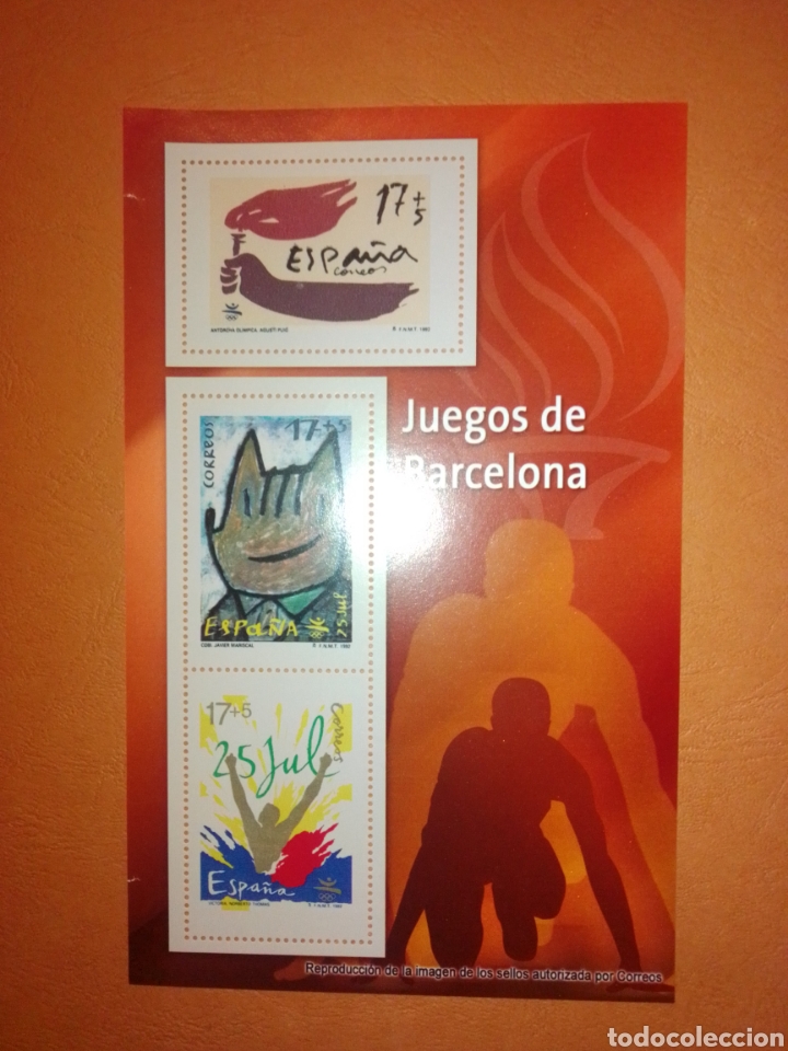 Sellos: Facsimil Barcelona 1992 - Foto 1