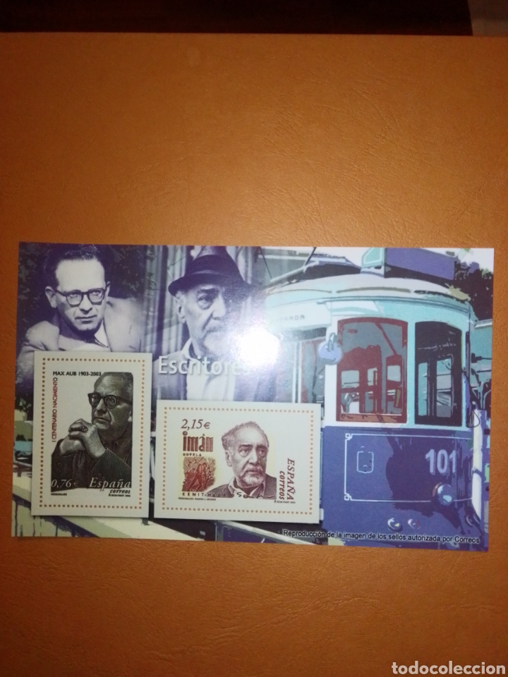Sellos: Facsimil escritores - Foto 1