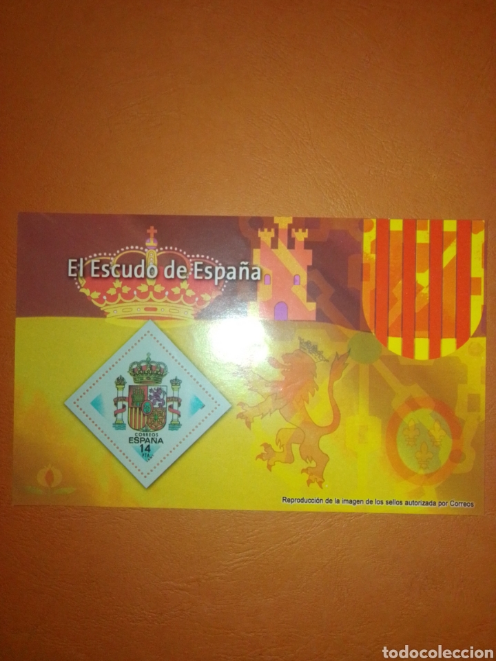 Sellos: Facsimil Escudo de Espa&ntilde;a - Foto 1