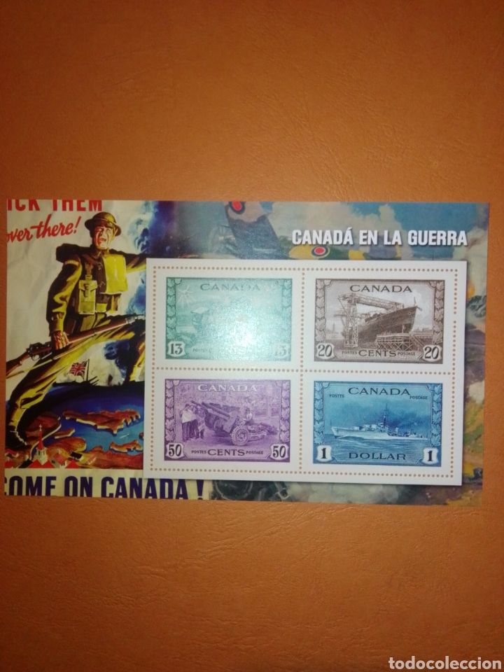 Sellos: Facsimil Canad&aacute; en la guerra - Foto 1