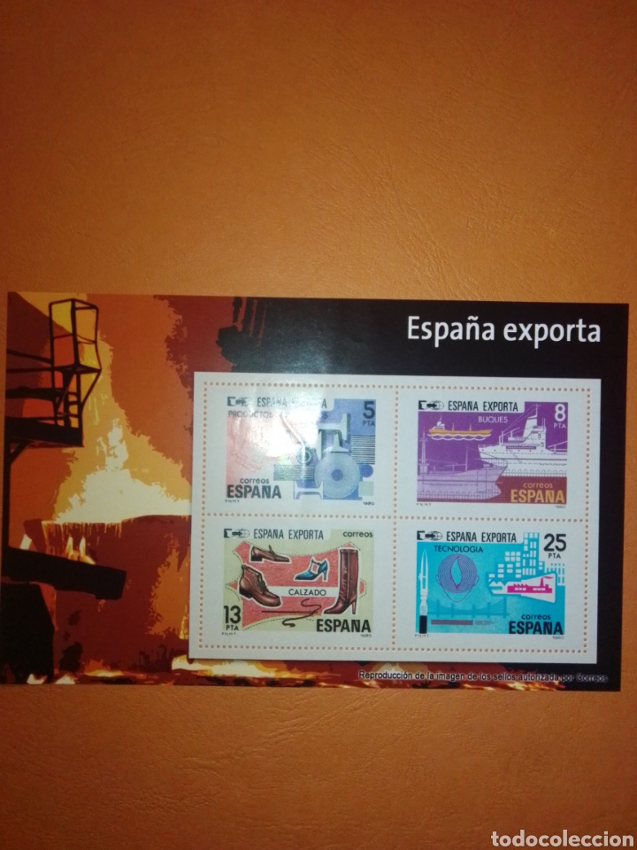Sellos: Facsimil Espa&ntilde;a exporta - Foto 1