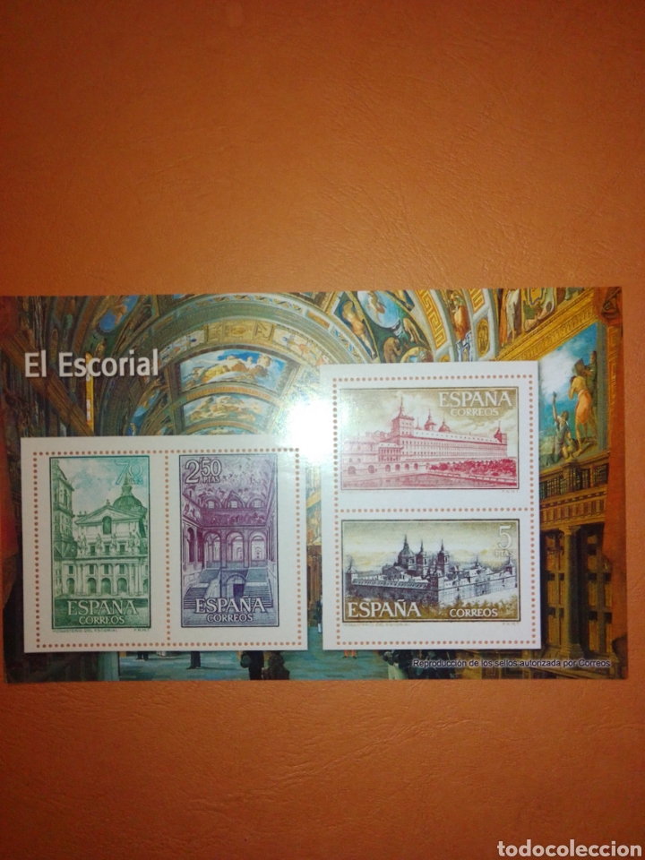 Sellos: Facsimil El Escorial - Foto 1