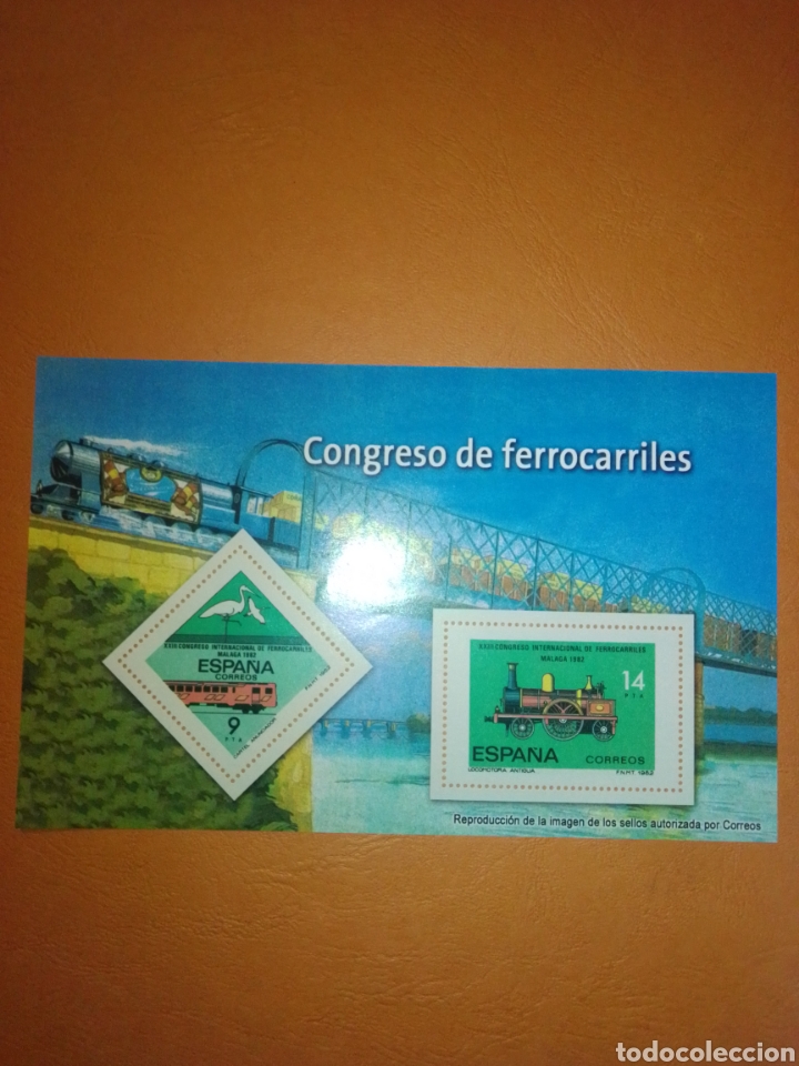 Sellos: Facsimil Ferrocarriles - Foto 1