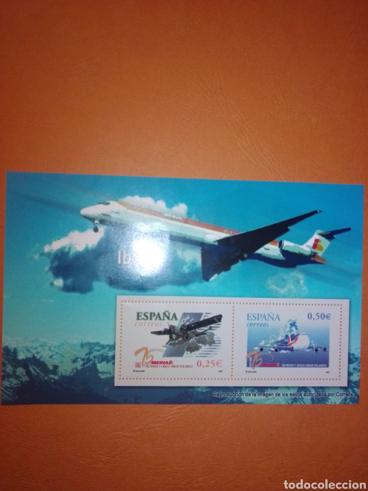Sellos: Facsimil Iberia aviones - Foto 1