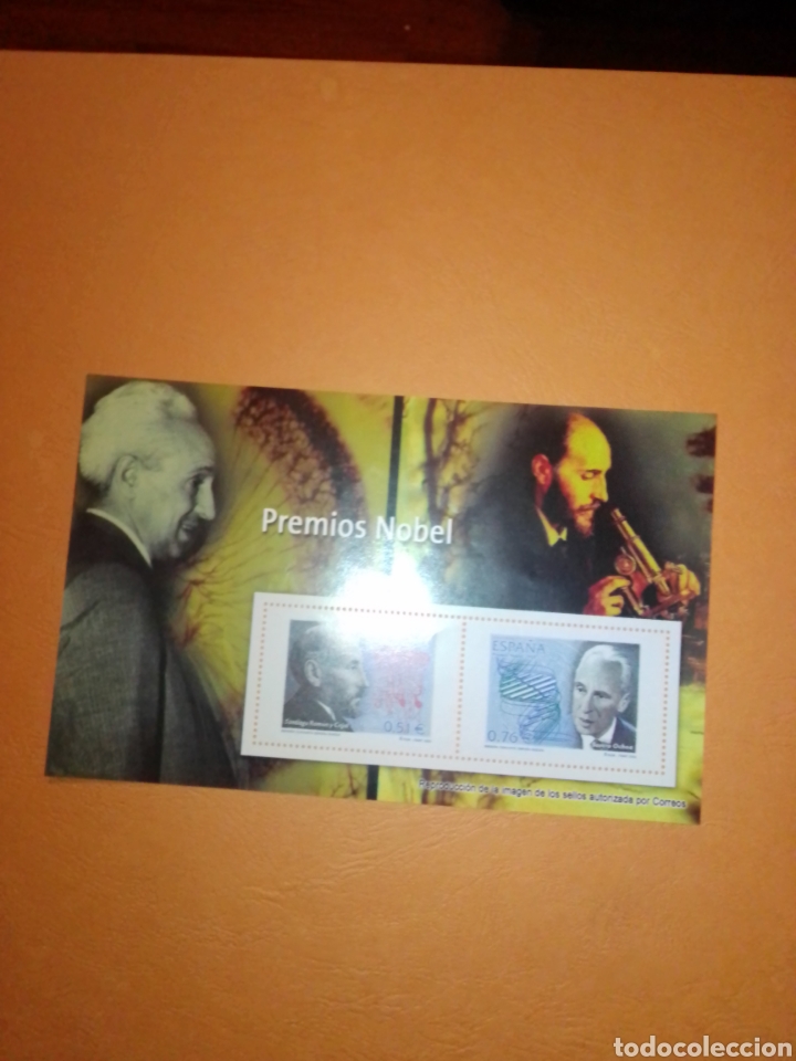 Sellos: Facsimil Premios Nobel - Foto 1