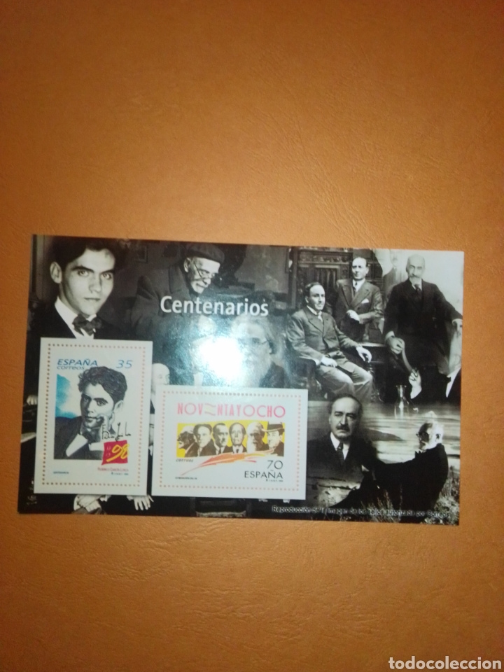 Sellos: Facsimil centenarios Lorca - Foto 1