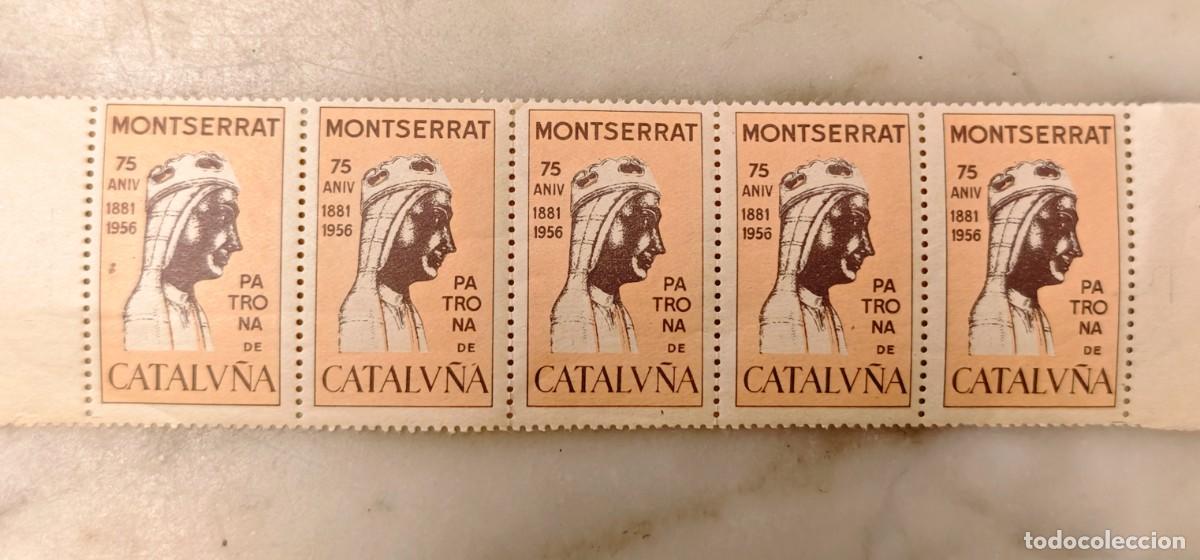 Sellos: MONTSERRAT - 75 ANIVERSARI