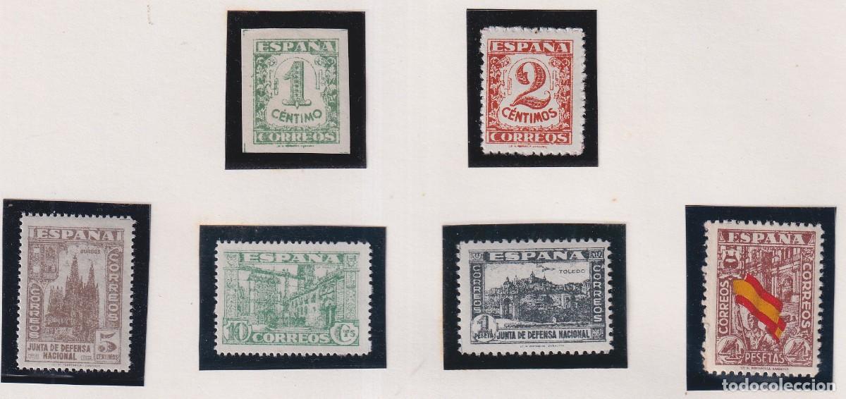 Sellos: 6 SELLOS FALSOS FILATELICOS