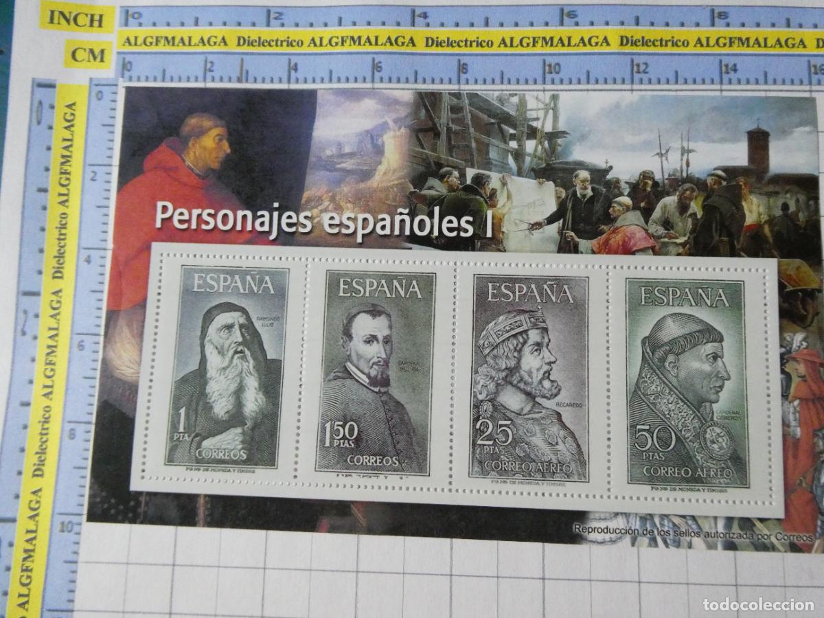 Timbres: HOJA BLOQUE FACS&Iacute;MIL. SERIE LOS SELLOS DEL FRANQUISMO. PERSONAJES RECARENO CARDENAL CISNEROS. 102