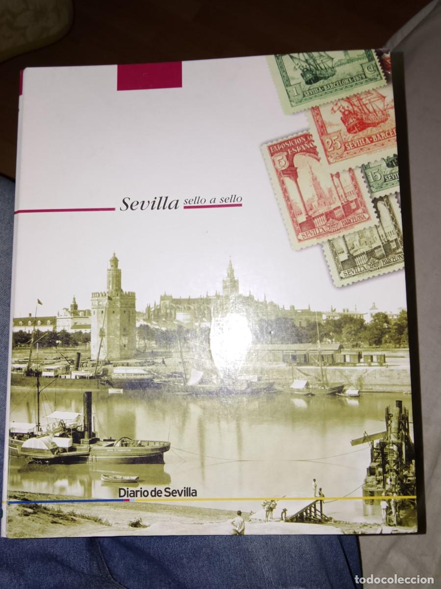 Briefmarken: ARCHIVADOR Completo DE SEVILLA SELLO A SELLO DE DIARIO DE SEVILLA CON REPRODUCCIONES DE SELLOS