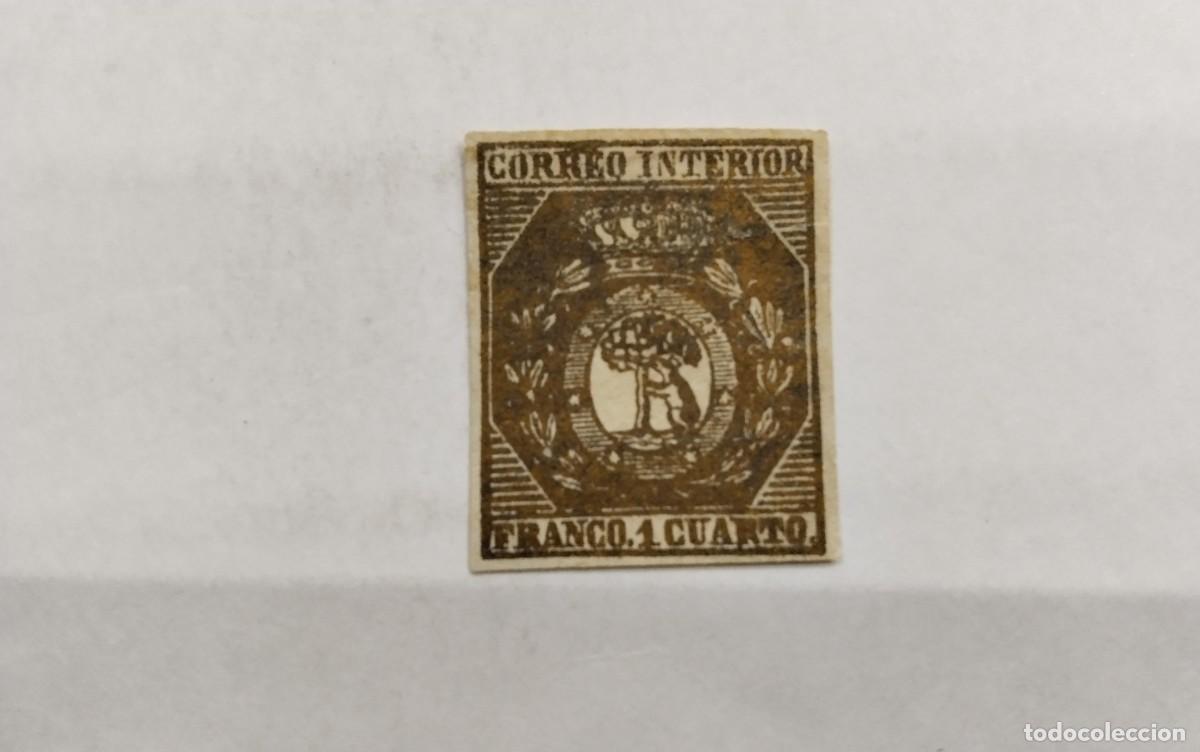Sellos: ESPA&Ntilde;A - 1853 - ISABEL II - EDIFIL 22-F - MH* - NUEVO