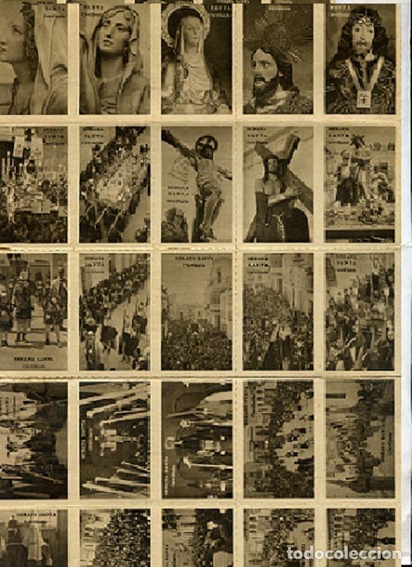 Timbres: HOJA CON VI&Ntilde;ETAS RECORTABLES SEMANA SANTA CREVILLENTE 50 VI&Ntilde;ETAS