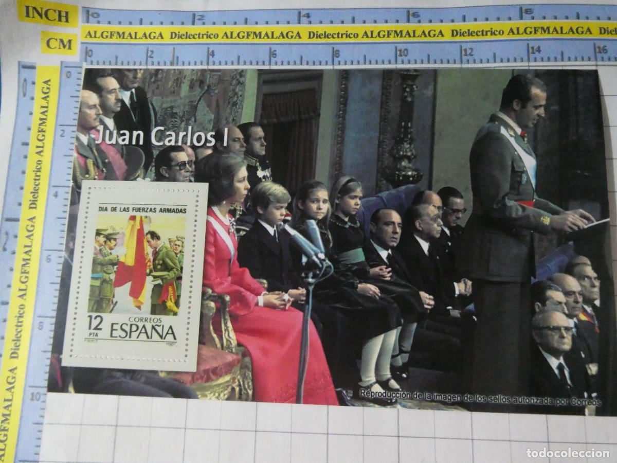 Selos: HOJA BLOQUE FACS&Iacute;MIL. SELLOS DEMOCRACIA. REY JUAN CARLOS I 361