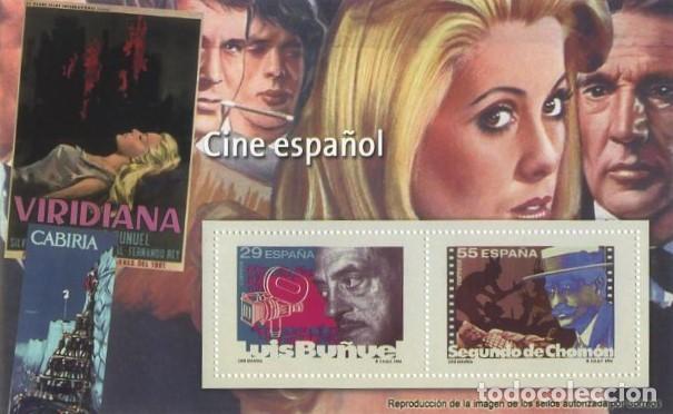 Stamps: REPRODUCCION HOJA BLOQUE DE SELLOS, CINE ESPA&Ntilde;OL. SELLO-726