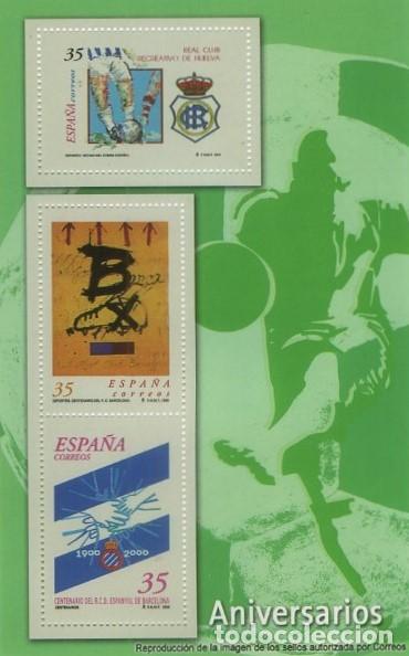 Stamps: REPRODUCCION HOJA BLOQUE DE SELLOS, ANIVERSARIOS. SELLO-733