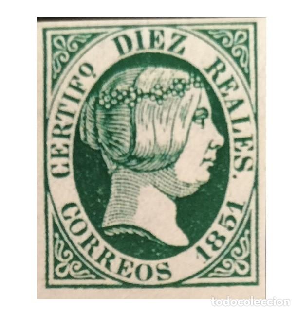 Sellos: Edifil 11 sellos nuevo Espa&ntilde;a 1951 Isabel II