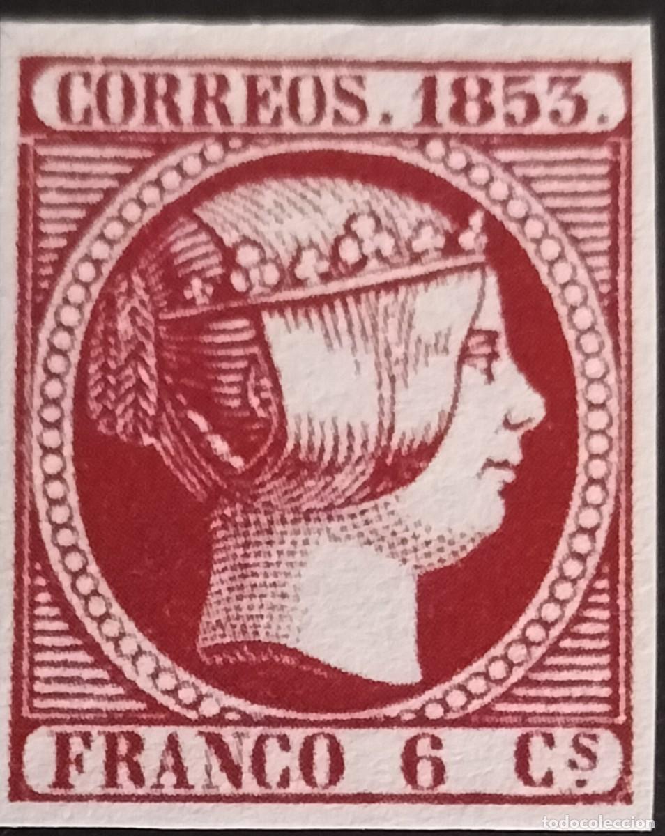 Sellos: Edifil 17 sellos nuevo Espa&ntilde;a 1953 Isabel II