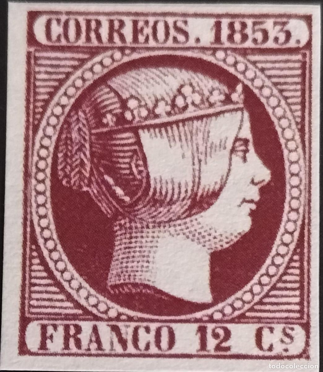 Sellos: Edifil 18 serie completa sellos nuevo Espa&ntilde;a 1953 Isabel II