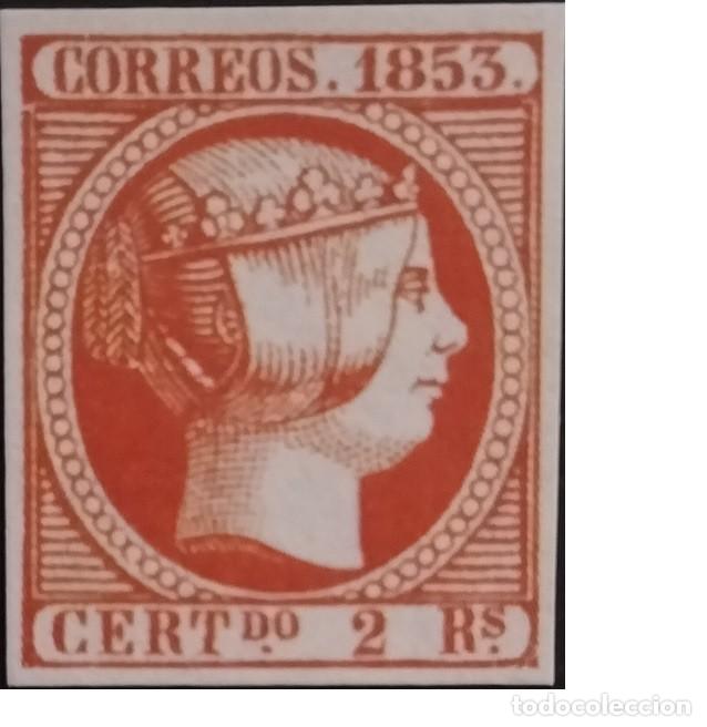 Sellos: Edifil 19 serie completa sellos nuevo Espa&ntilde;a 1953 Isabel II