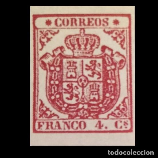 Sellos: Edifil 33 sellos nuevo Espa&ntilde;a 1854 Escudo de Espa&ntilde;a
