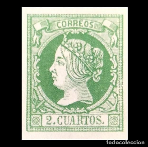 Sellos: Edifil 51 sellos nuevo Espa&ntilde;a 1860 Isabel II