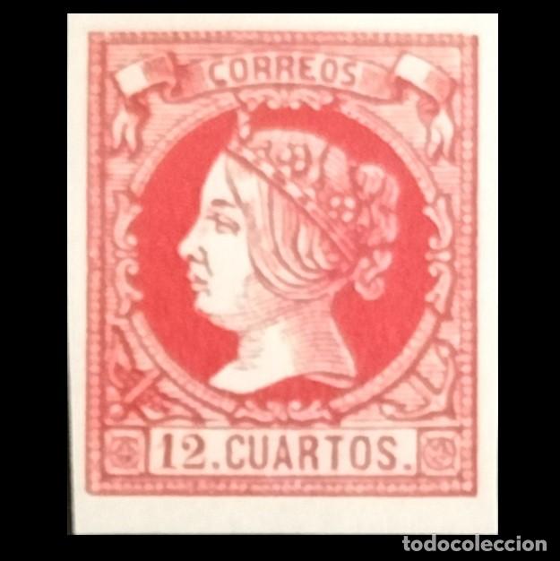 Sellos: Edifil 53 sellos nuevo Espa&ntilde;a 1860 Isabel II